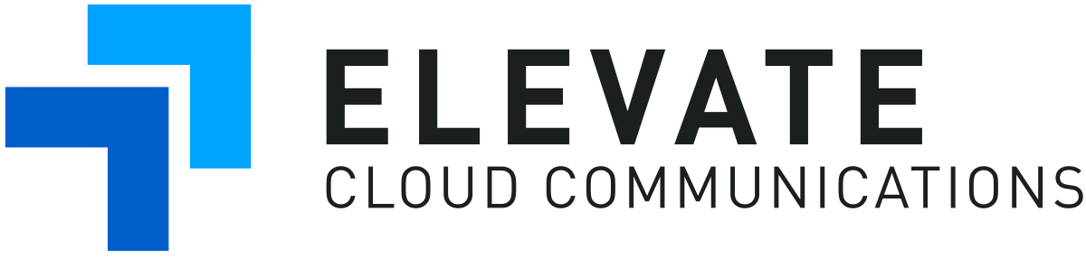 Logo Horizontal Color Elevate Logo with Black Type with Tagline (PNG)