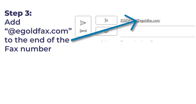 egoldfax instructions for email to fax