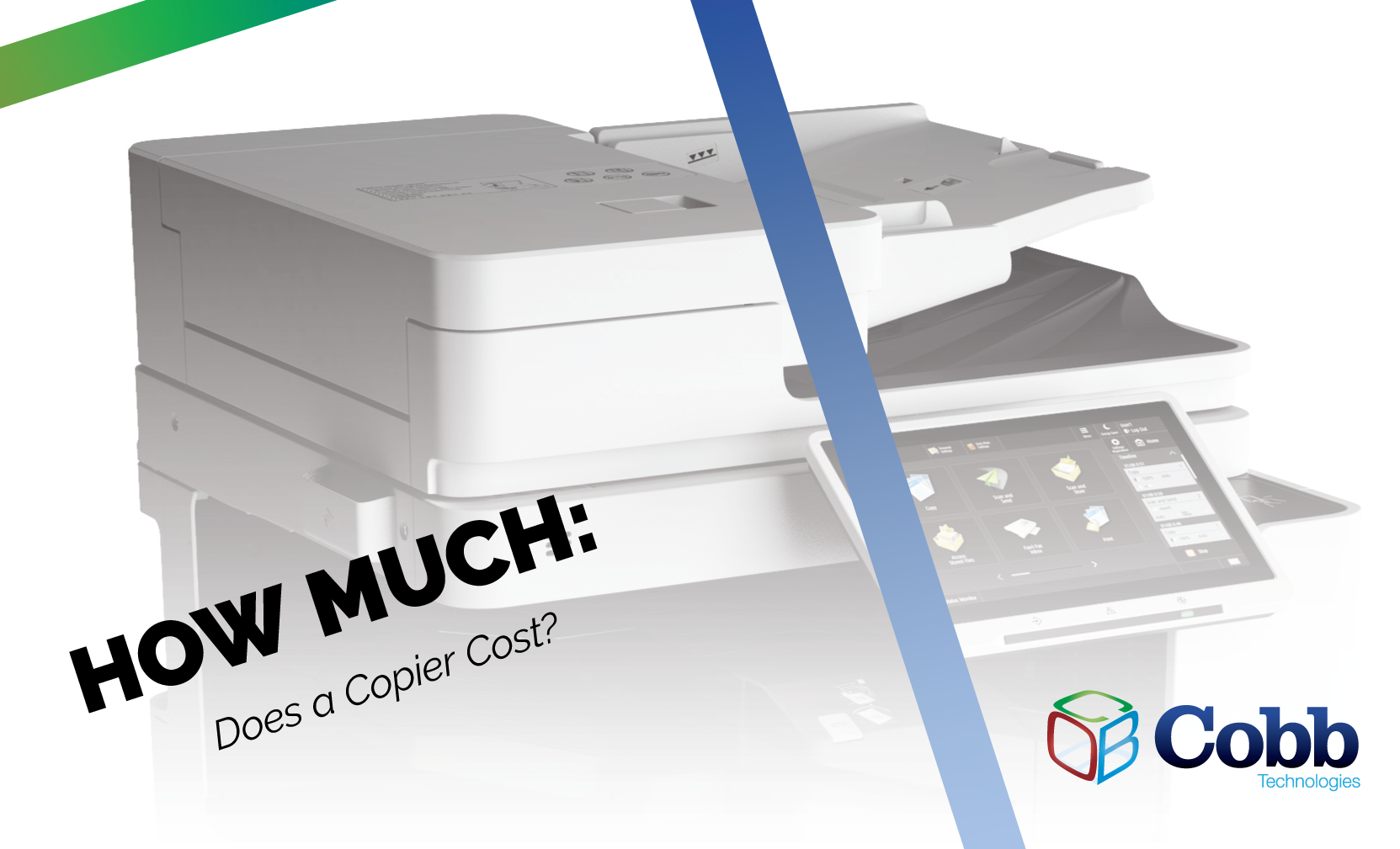 How Much Does a Copier or Multi-Function Printer Cost?