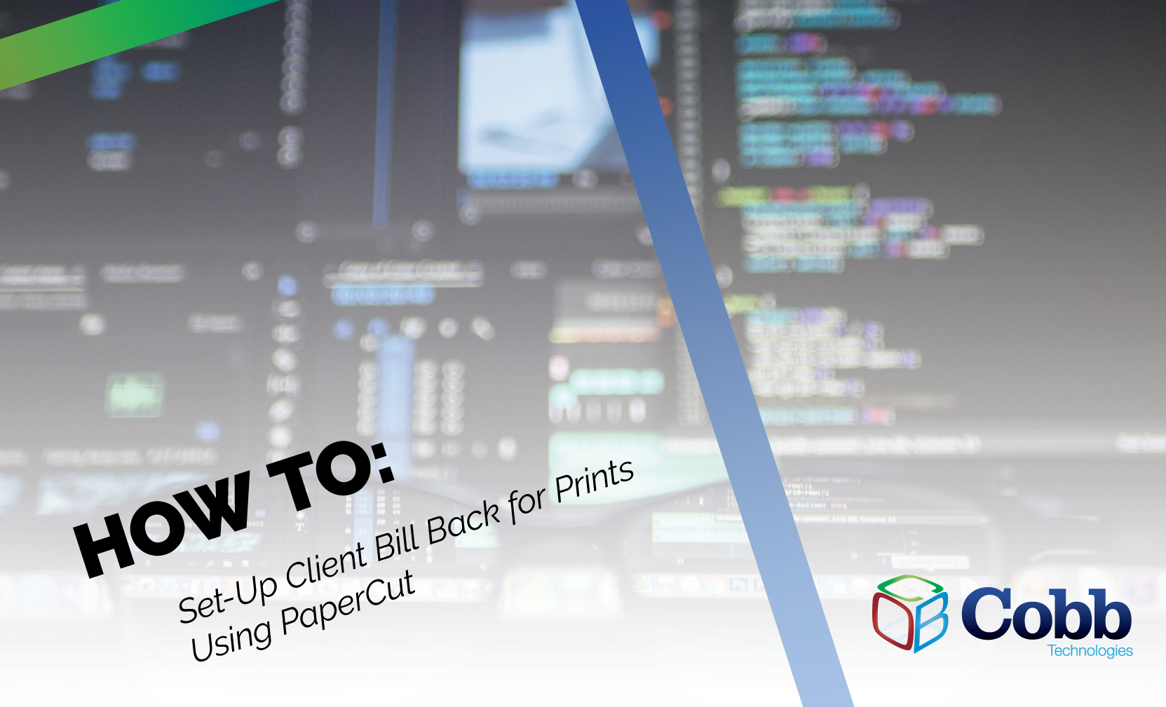 How to Set-Up Client Bill-Back Using PaperCut