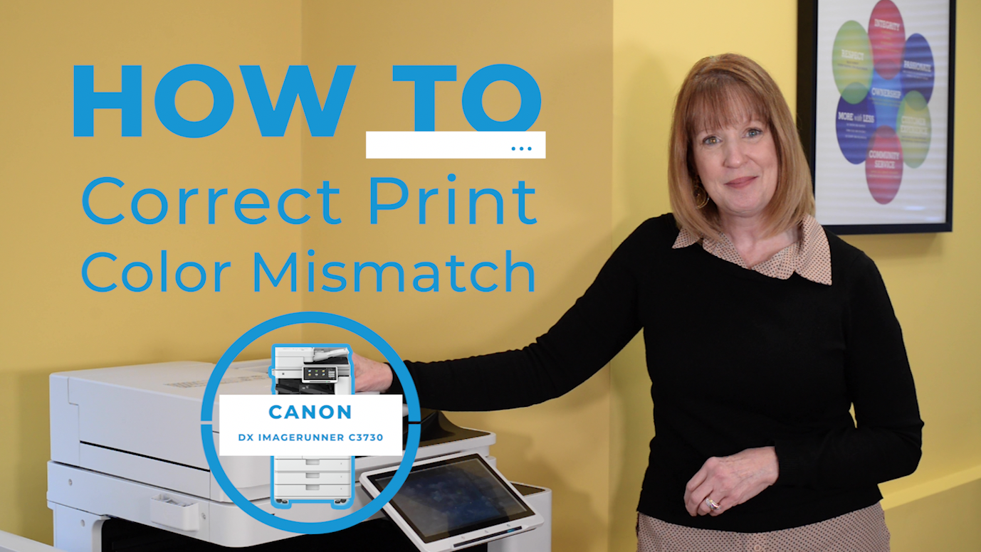 How to Correct Print Color Mismatch