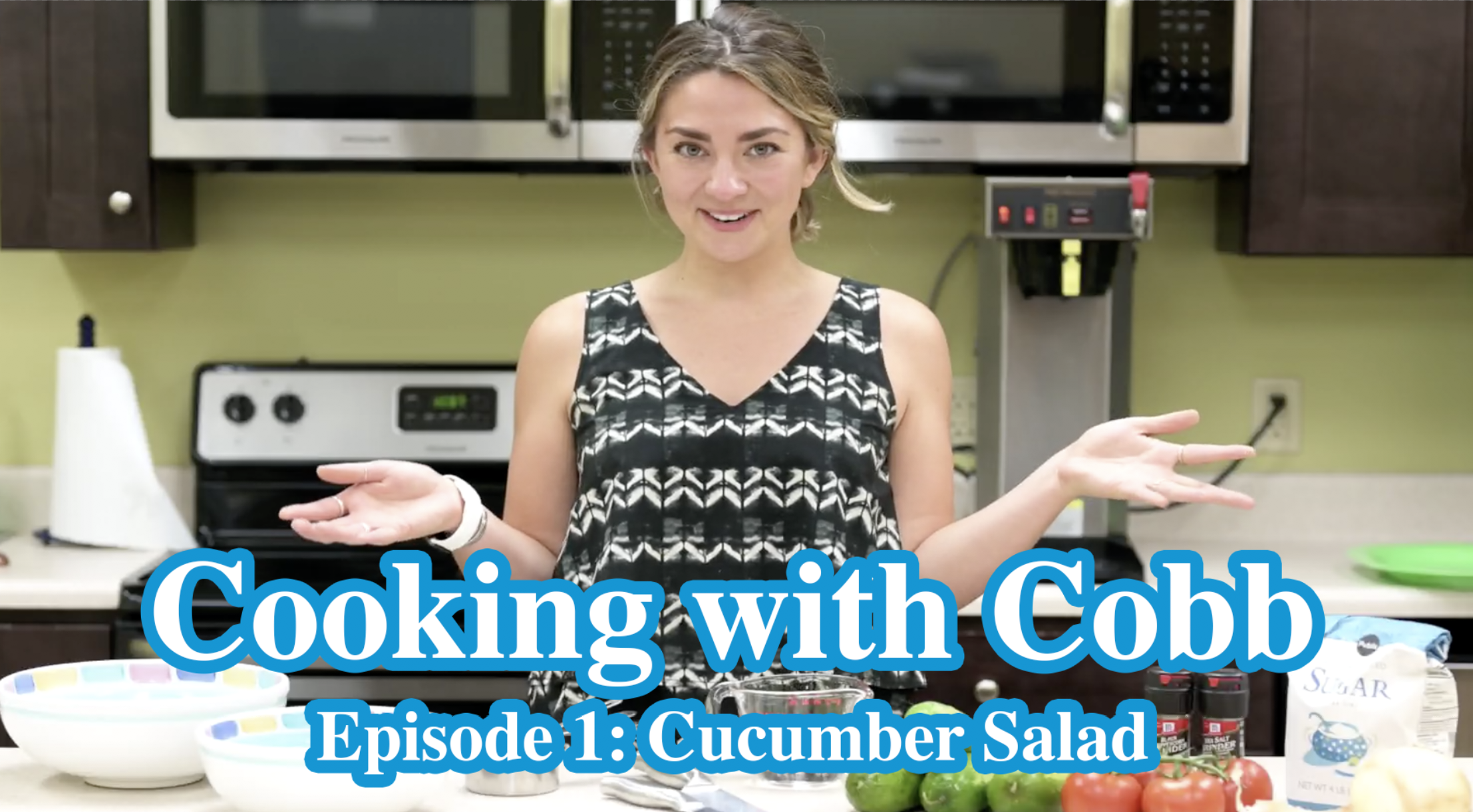 Cooking With Cobb - Cucumber Salad