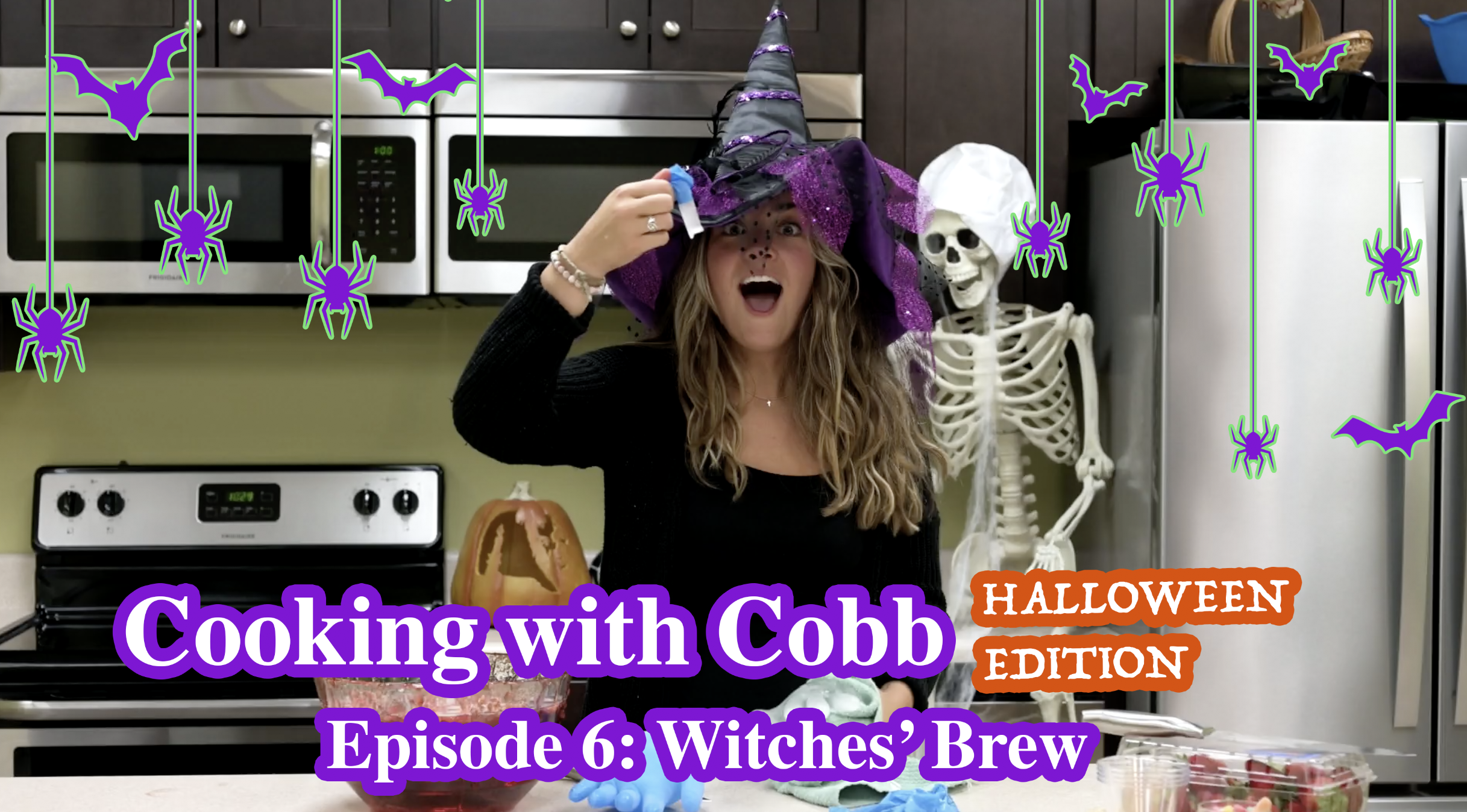 Cooking With Cobb Halloween Edition - Witches' Brew