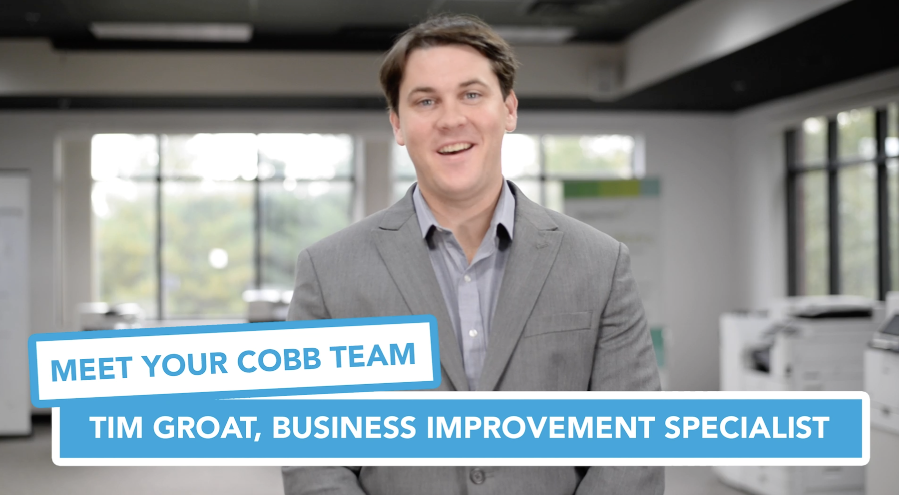 Meet Your Cobb Team: Tim Groat, Business Improvement Specialist