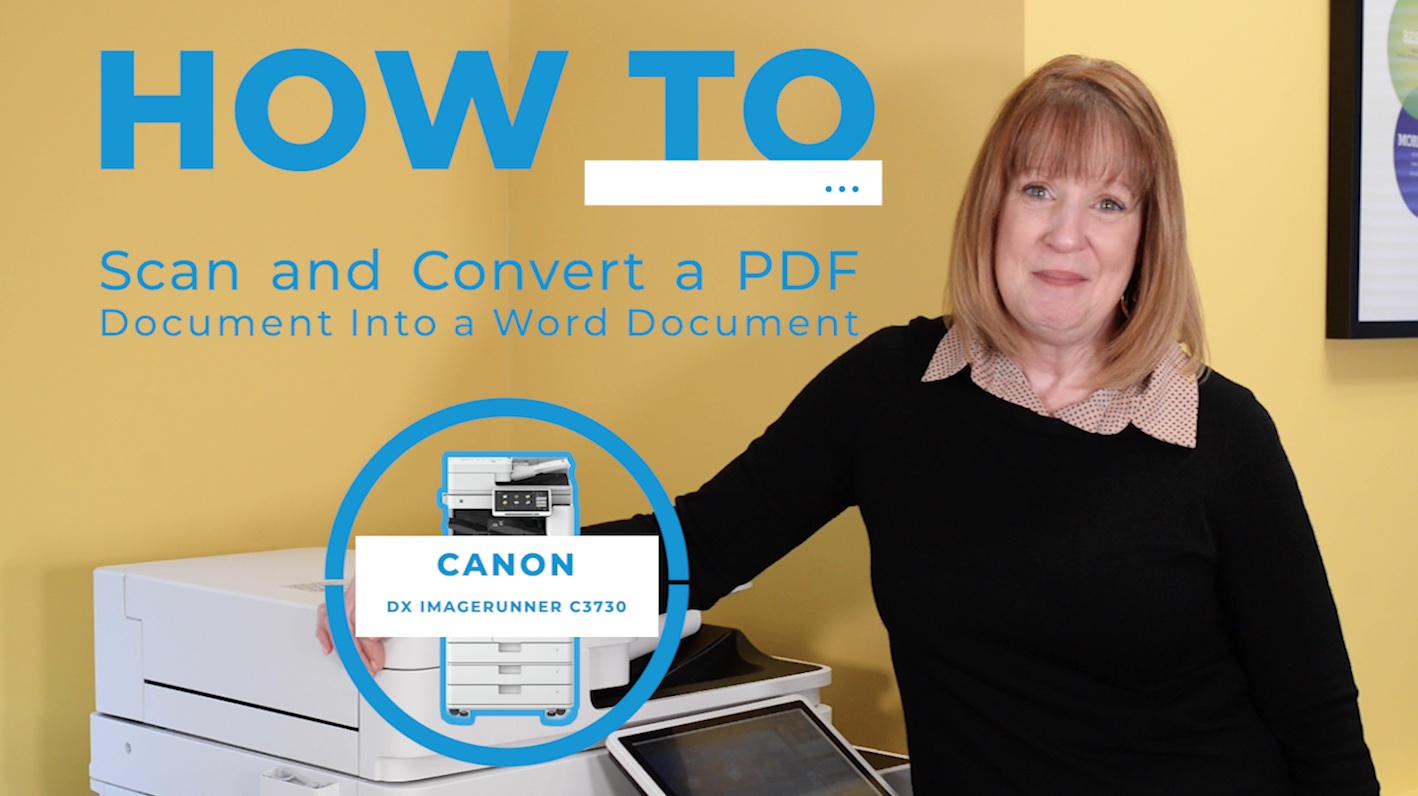 How to Scan a PDF Document and Convert it into a Word Document