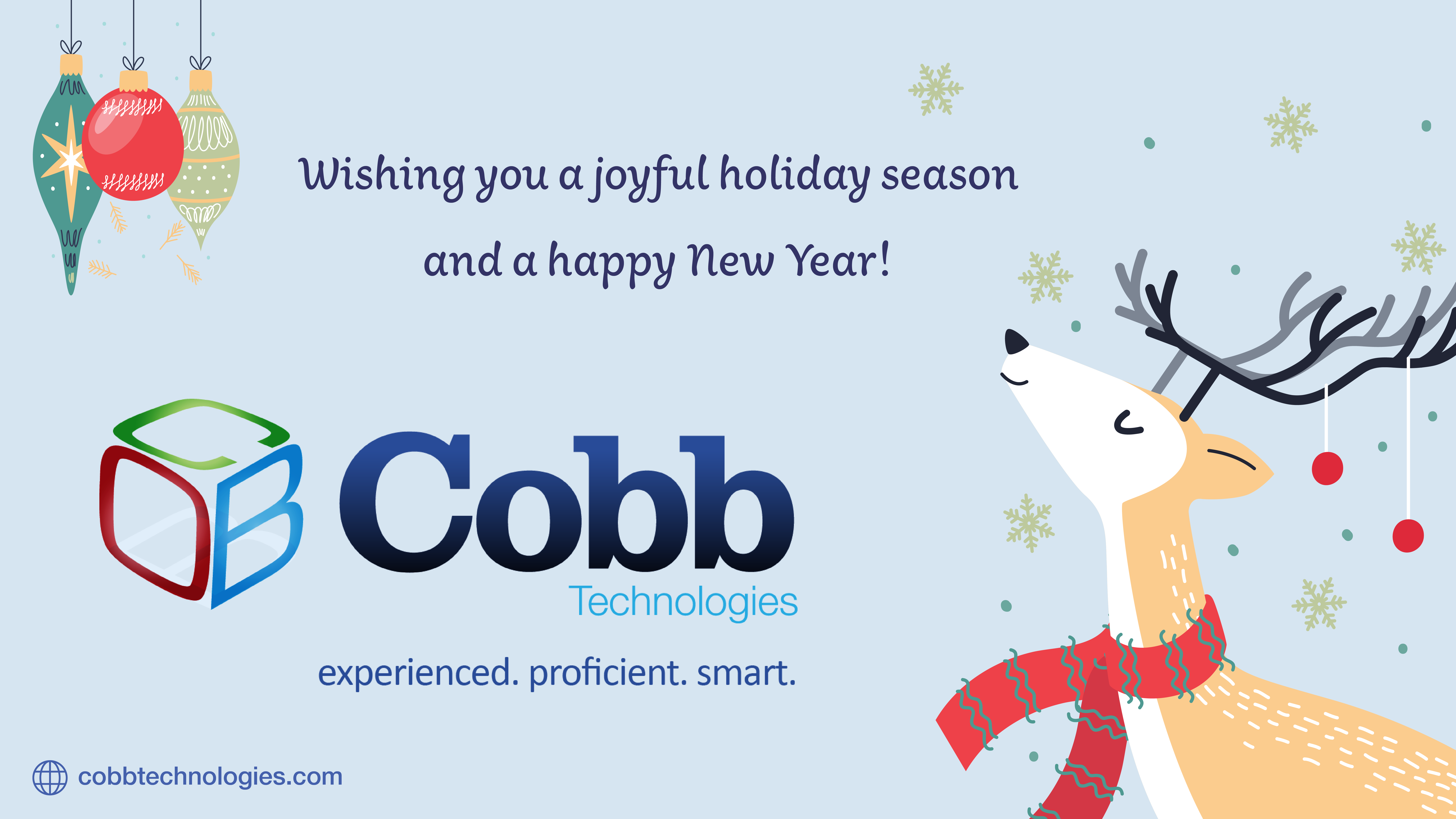 Wishing you a joyful holiday season - Cobb Technologies
